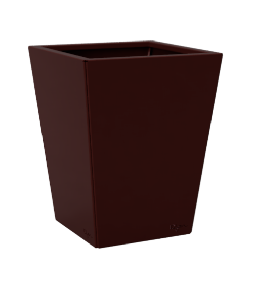 Jardinière carrée en acier thermolaqué – Design | IDfer