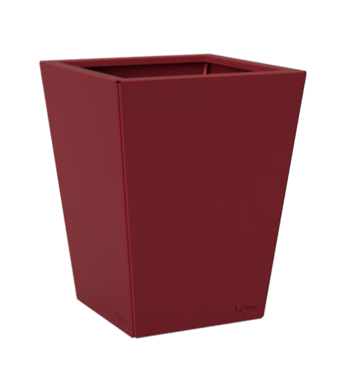 Jardinière carrée en acier thermolaqué – Design | IDfer