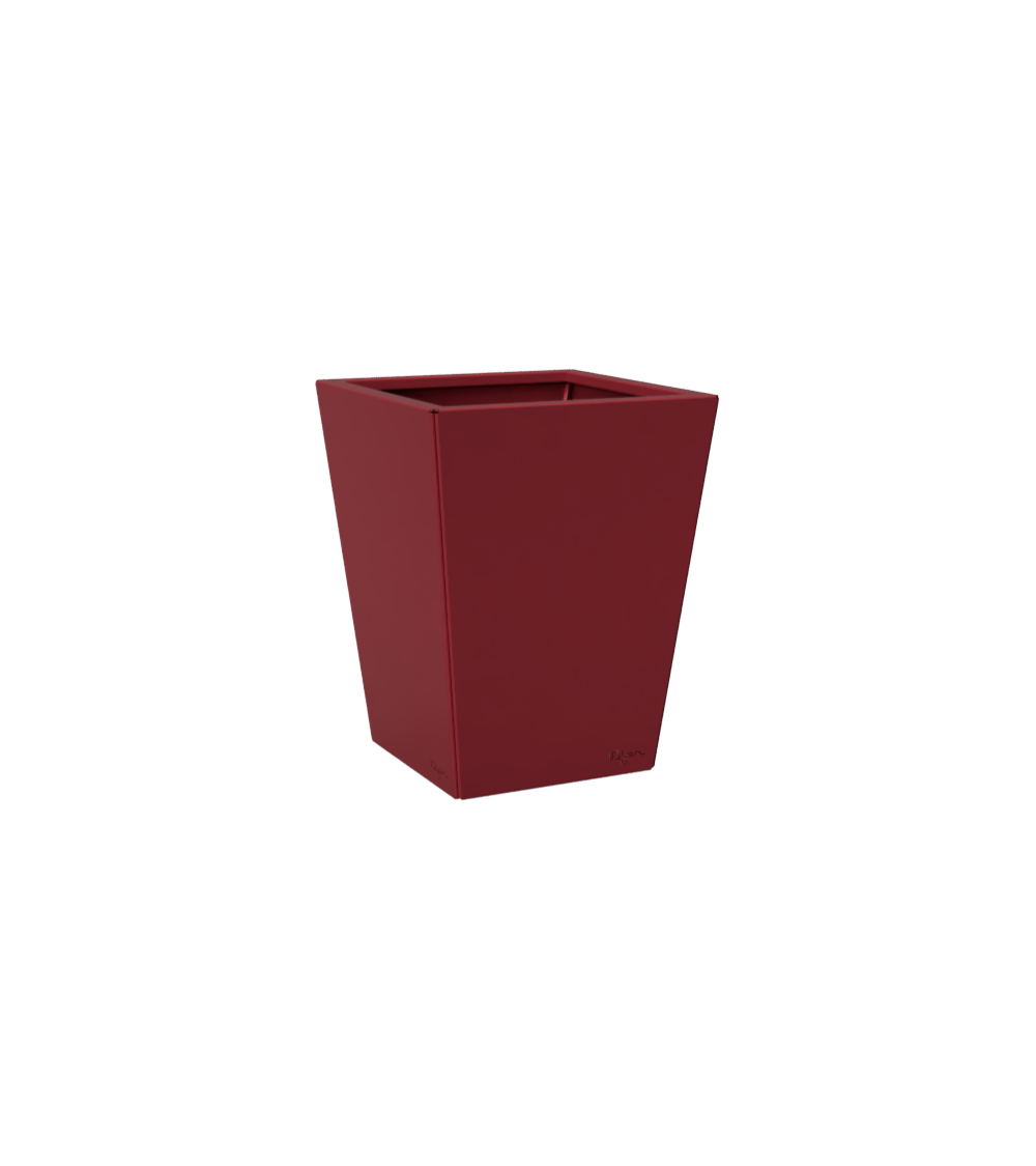 Jardinière carrée en acier thermolaqué – Design | IDfer