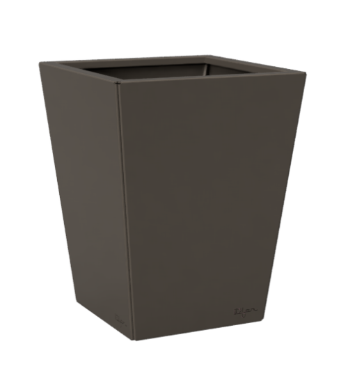 Jardinière carrée en acier thermolaqué – Design | IDfer