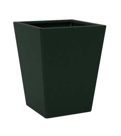 Jardinière carrée en acier thermolaqué – Design | IDfer