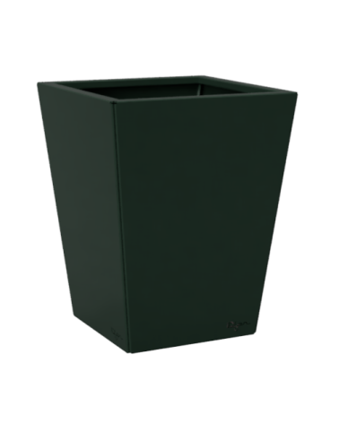 Jardinière carrée en acier thermolaqué – Design | IDfer
