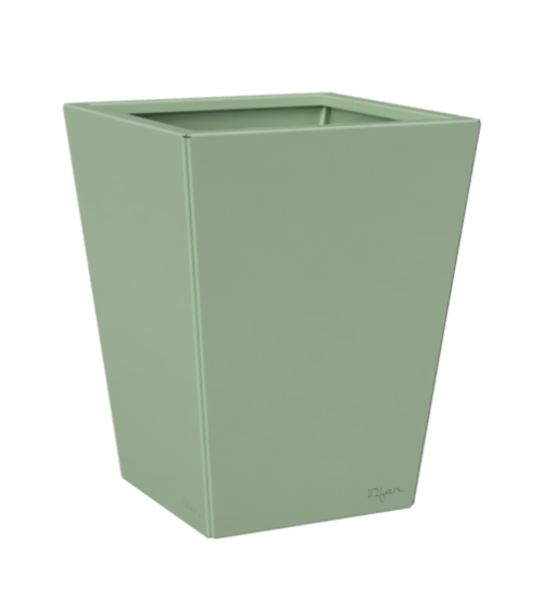 Jardinière carrée en acier thermolaqué – Design | IDfer