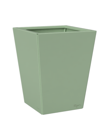 Jardinière carrée en acier thermolaqué – Design | IDfer