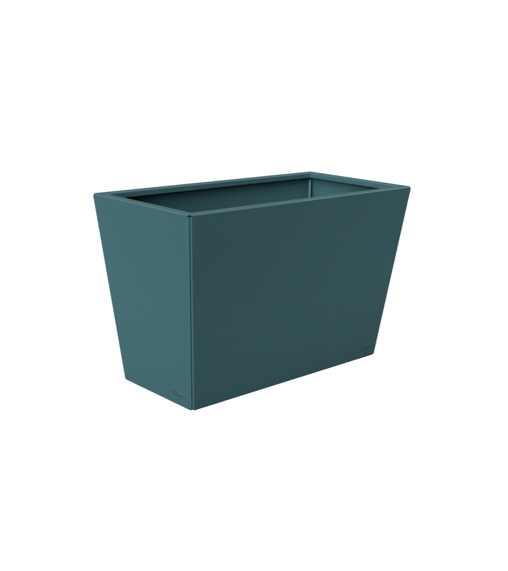 Jardinière longue en acier thermolaqué – Design | IDfer