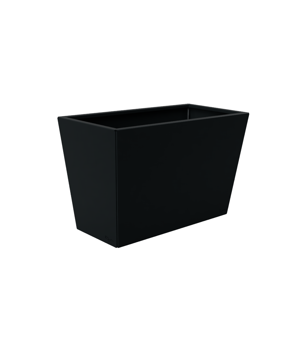 Jardinière longue en acier thermolaqué – Design | IDfer