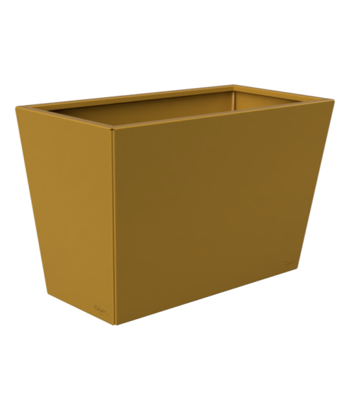 Jardinière longue en acier thermolaqué – Design | IDfer