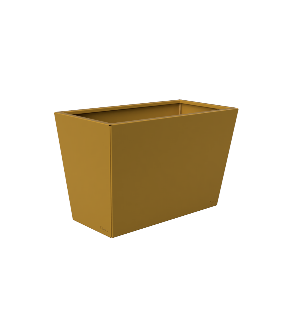 Jardinière longue en acier thermolaqué – Design | IDfer