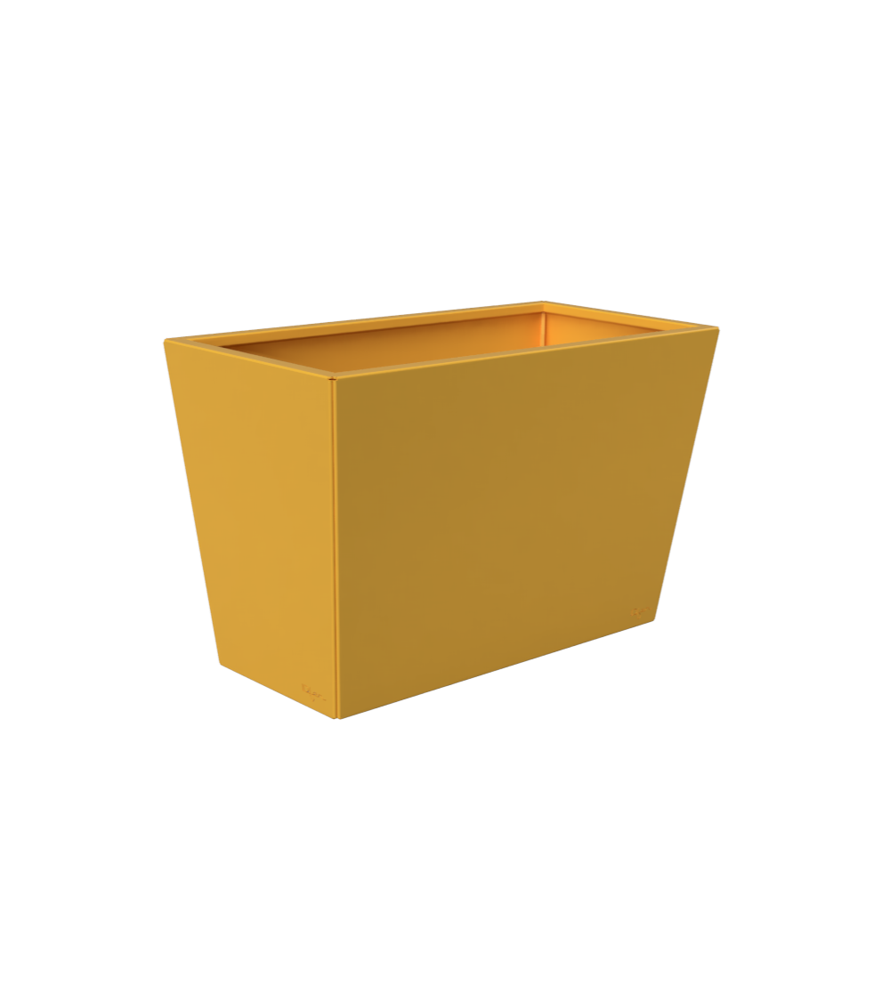 Jardinière longue en acier thermolaqué – Design | IDfer