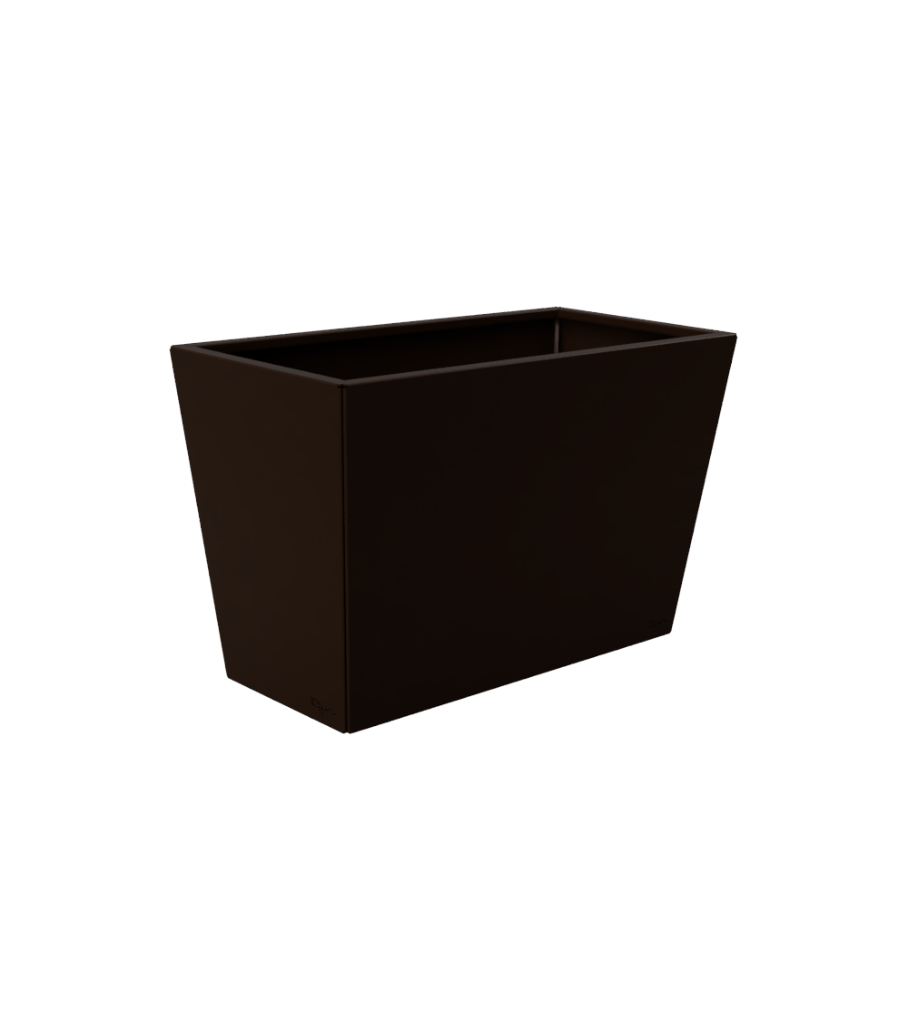 Jardinière longue en acier thermolaqué – Design | IDfer