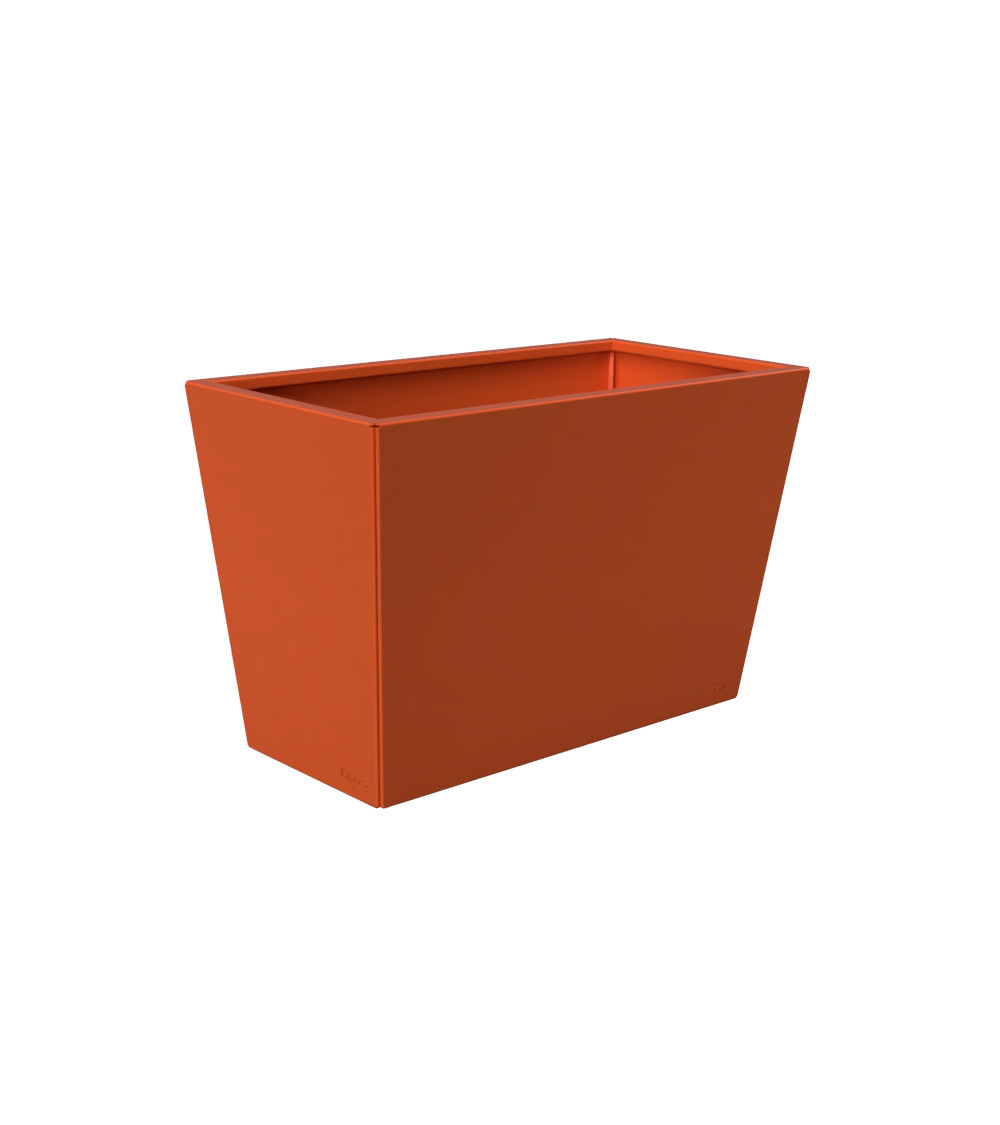 Jardinière longue en acier thermolaqué – Design | IDfer