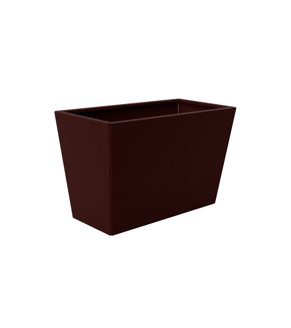 Jardinière longue en acier thermolaqué – Design | IDfer