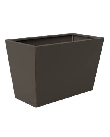 Jardinière longue en acier thermolaqué – Design | IDfer