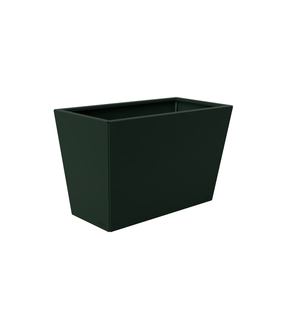 Jardinière longue en acier thermolaqué – Design | IDfer