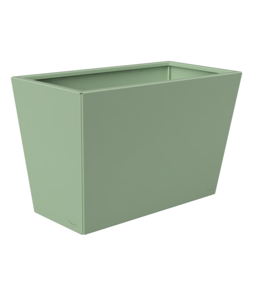 Jardinière longue en acier thermolaqué – Design | IDfer