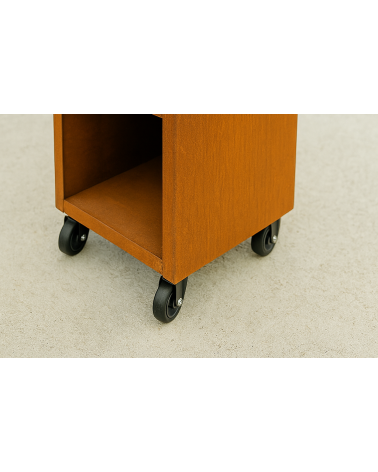 Roulettes pivotantes pour brasero
