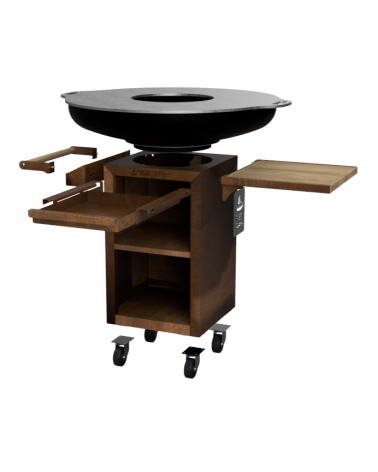 Meuble de rangement pour brasero