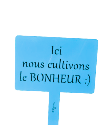 Étiquette de jardin personnalisée - IDfer