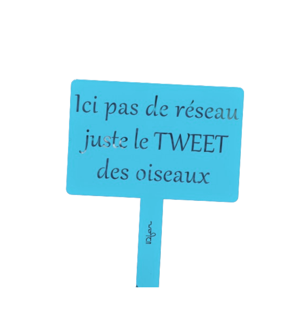 Étiquette de jardin personnalisée - IDfer