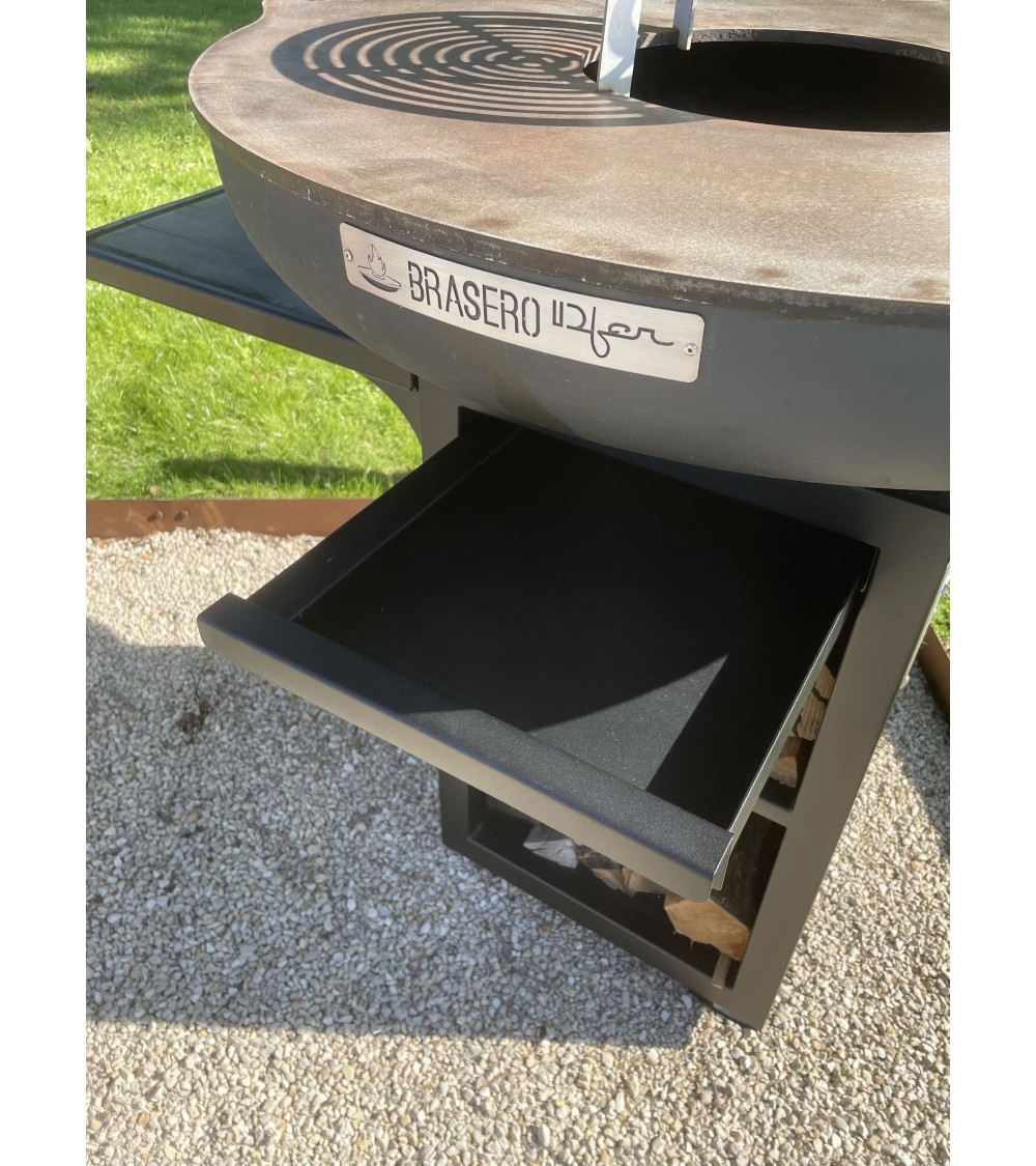 Tiroir de meuble brasero Tiroir de meuble brasero