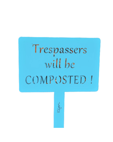 Étiquette de jardin personnalisée - IDfer