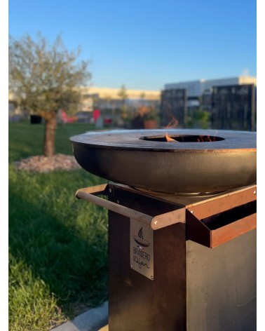 Poignée latérale en bois