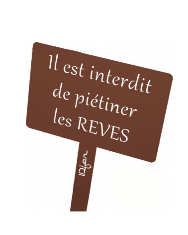 Étiquette de jardin personnalisée - IDfer