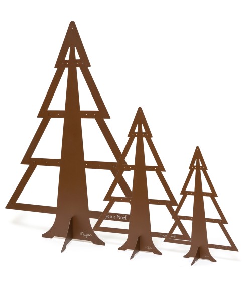 Sapin de Noël en métal | Décoration intérieur et extérieure