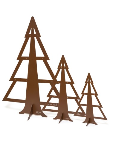 Sapin de Noël en métal | Décoration intérieur et extérieure