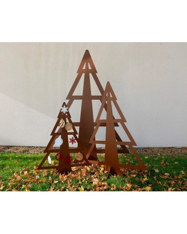 Sapin de Noël en métal | Décoration intérieur et extérieure