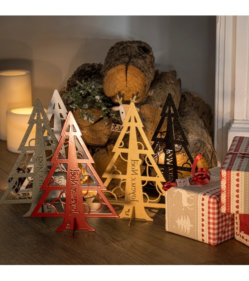 Sapin de Noël Miniature en métal