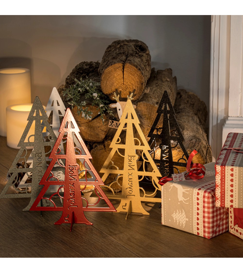 Sapin de Noël Miniature en métal