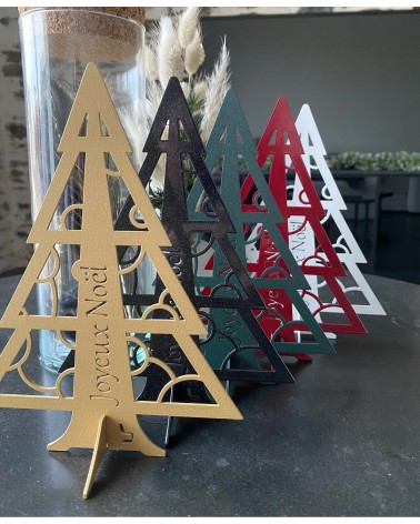 Sapin de Noël Miniature en métal