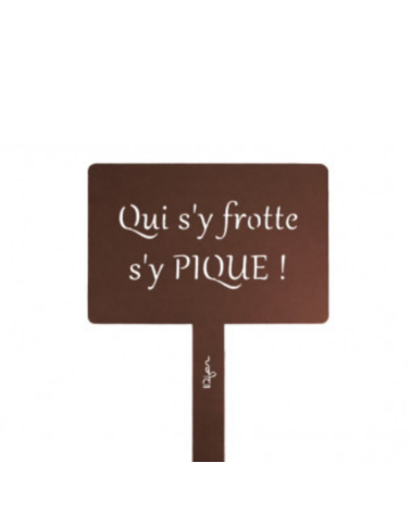 Étiquette de jardin personnalisée - IDfer