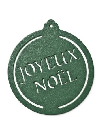 Boules de Noël en métal | Décoration de Noël design