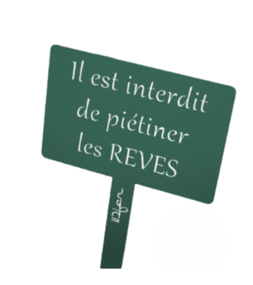 Étiquette de jardin personnalisée - IDfer