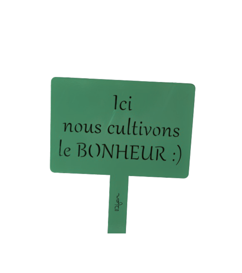 Étiquette de jardin personnalisée - IDfer Étiquette de jardin personnalisée - IDfer