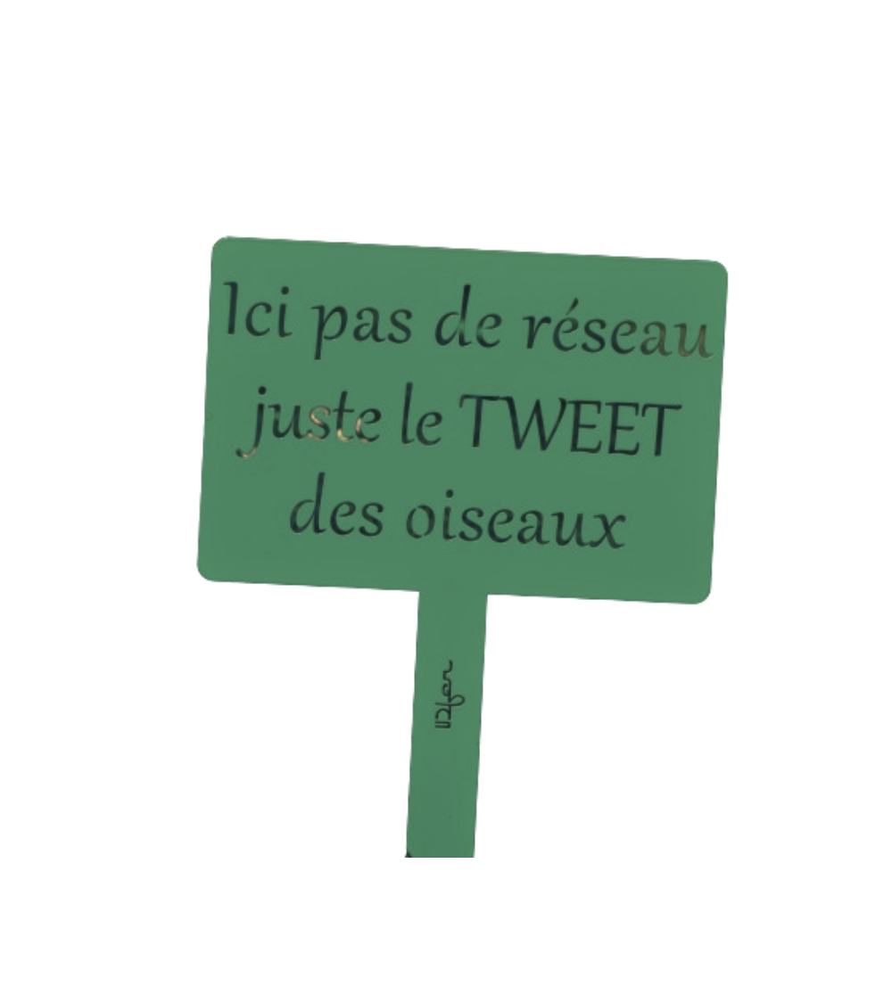 Étiquette de jardin personnalisée - IDfer Étiquette de jardin personnalisée - IDfer