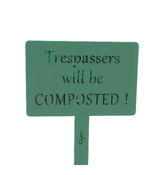 Étiquette de jardin personnalisée - IDfer