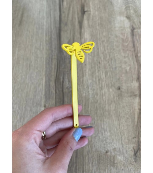 Piquets déco pour plantes – Abeille, papillon, libellule, champignon