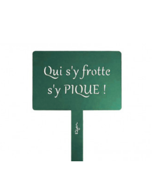 Étiquette de jardin personnalisée - IDfer