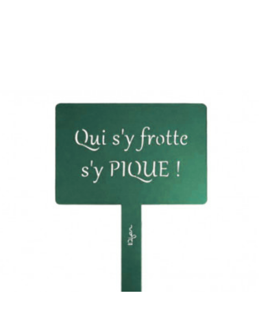 Étiquette de jardin personnalisée - IDfer