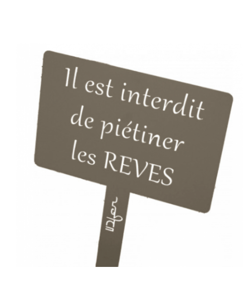 Étiquette de jardin personnalisée - IDfer