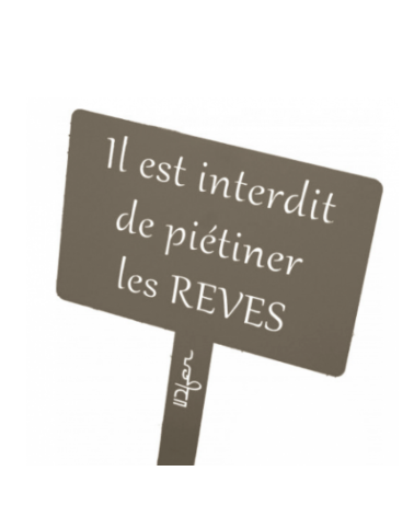 Étiquette de jardin personnalisée - IDfer