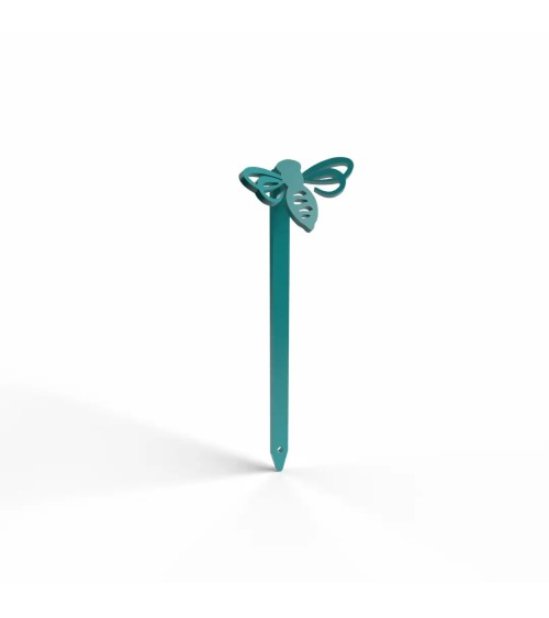 Piquets déco pour plantes – Abeille, papillon, libellule, champignon