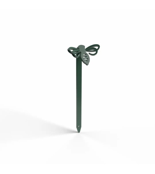 Piquets déco pour plantes – Abeille, papillon, libellule, champignon