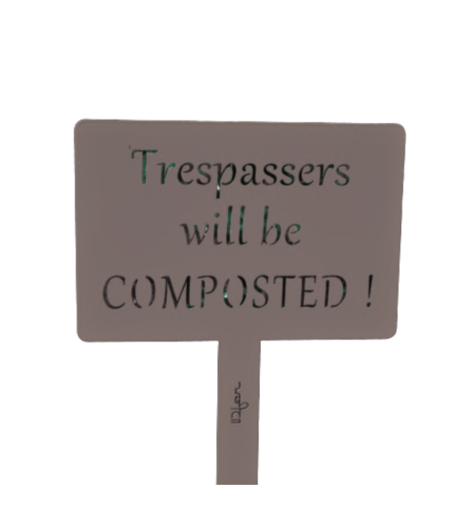 Étiquette de jardin personnalisée - IDfer