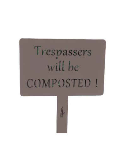 Étiquette de jardin personnalisée - IDfer