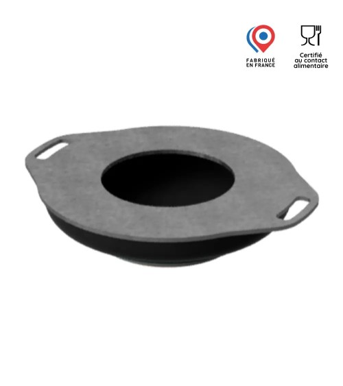 Brasero à poser 65cm avec plaque en inox