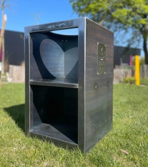 Meuble de rangement pour brasero